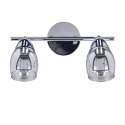 Lampa ścienna listwa 2X10W E14 LED chrom MILTON 92-41265