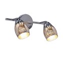 Lampa ścienna listwa 2X10W E14 LED chrom MILTON 92-41265