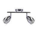 Lampa ścienna listwa 2X10W E14 LED chrom MILTON 92-41265