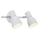 Lampa ścienna listwa 2X40W E14 biały/chrom FIDO 92-63373