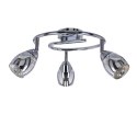 Lampa ścienna spirala 3X10W E14 LED chrom MILTON 93-61300