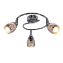 Lampa ścienna spirala 3X10W E14 LED chrom MILTON 93-61300