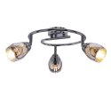 Lampa ścienna spirala 3X10W E14 LED chrom MILTON 93-61300