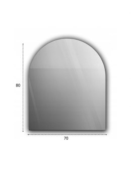 Podstawa szklana hartowana - szyba pod Piec lub Kominek 80x70 cm Grafit