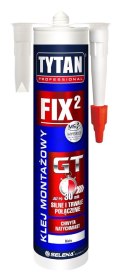 KLEJ MONTAŻOWY FIX2 GT 290ML BIAŁY