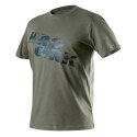 T-SHIRT ROBOCZY OLIWKOWY CAMO, ROZM.XL