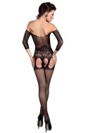 Bodystocking ADIVA BLACK LC - S/L 07-0007