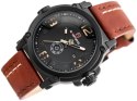 ZEGAREK MĘSKI NAVIFORCE - NF9099 (zn079d) - brown/black + box