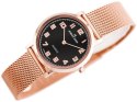 ZEGAREK DAMSKI JORDAN KERR - I2001 (zj937e) rosegold/black