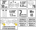 ŁAŃCUCH TNĄCY DO PILARKI 20'' .325 1.5MM 76Z