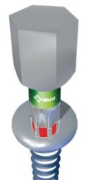 Bit ciagliwo-twardy 1/4" DIN3126C6,3 SIT30x25mm Wera