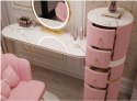 Toaletka do makijażu we Włoskim stylu 100 cm - różowa