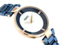 ZEGAREK DAMSKI PACIFIC X6119 - blue / rosegold (zy624c)