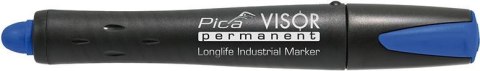 Marker permanentny VISOR przemyslowy, niebieski Pica