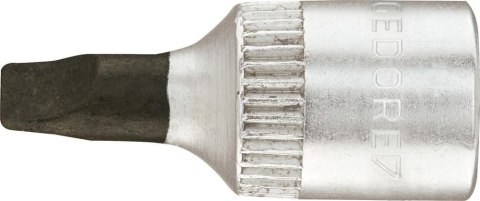 Nasadka wktetakowa 1/4" do srub z rowkiem 6,5x1,2mm GEDORE