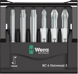 Zestaw bitow Bit-Check 6 Universal 2 Wera