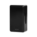 DZWONEK GONG DWUTONOWY 230V BREVIS MINI CZARNY