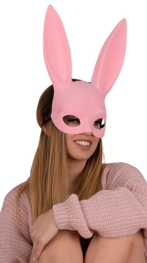 Maska KOHU RABBIT PINK - ONE SIZE 07-0067