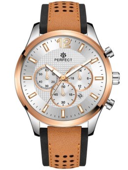 ZEGAREK MĘSKI PERFECT CH01L - CHRONOGRAF (zp354g) + BOX