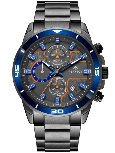 ZEGAREK MĘSKI PERFECT CH02M - CHRONOGRAF (zp356j) + BOX