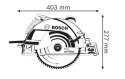 PILARKA TARCZOWA GKS 235 TURBO 85 MM 2050W