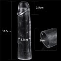 FLAWLESS CLEAR PENIS SLEEVE ADD 1'' 24-0115