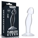 KOREK ANALNY Flawless Clear Prostate Plug 6.5'' 24-0134