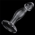 KOREK ANALNY Flawless Clear Prostate Plug 6.5'' 24-0134