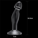 KOREK ANALNY Flawless Clear Prostate Plug 6.5'' 24-0134