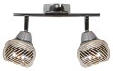 Lampa ścienna listwa 2X10W E14 LED chrom FORT 92-62819