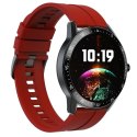 SMARTWATCH MĘSKI G. Rossi SW018-4 black/red (sg012d) WŁASNE TARCZE