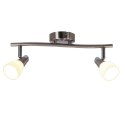 Lampa ścienna listwa 2X40W G9 mat/chrom biały SELIA 92-69986