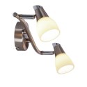 Lampa ścienna listwa 2X40W G9 mat/chrom biały SELIA 92-69986