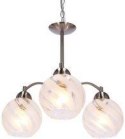 BAIDA LAMPA WISZ�CA SATYNOWY 3X60W E27 KLOSZ MATOWO TRANSPARENTNY