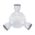 LAMPA SUFITOWA CANDELLUX FIDO 98-63397 PLAFON E14 BIAŁY+CHROM