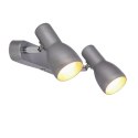 Lampa ścienna sufitowa listwa srebrna 2x40W Picardo 92-44211