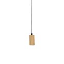 Lampa wisząca drewniana oprawa 25W GU10 10cm Tubo 31-78568