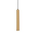 Lampa wisząca drewniana oprawa 25W GU10 40cm Tubo 31-78599