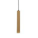 Lampa wisząca drewniana oprawa 25W GU10 40cm Tubo 31-78599